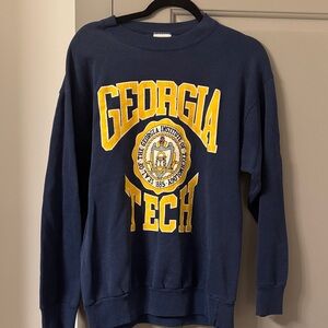 Georgia Tech Navy Blue Sweater